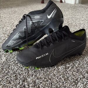 Nike Air Zoom Men's Black Soccer Cleats
